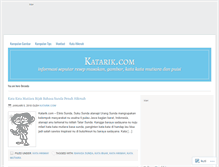 Tablet Screenshot of katarik.com